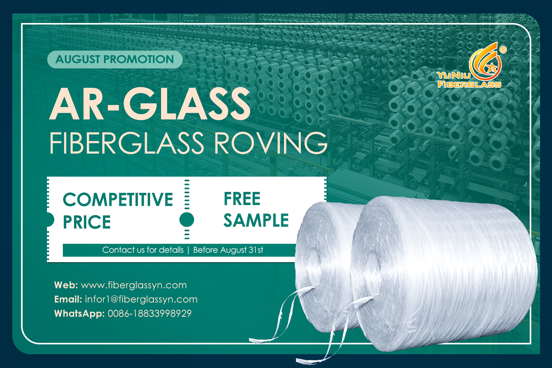 fiberglass assembled roving