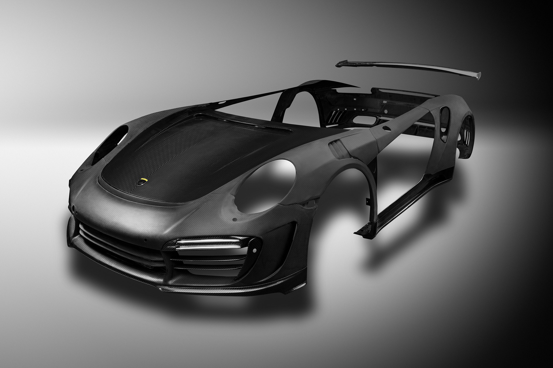 carbon fiber car body