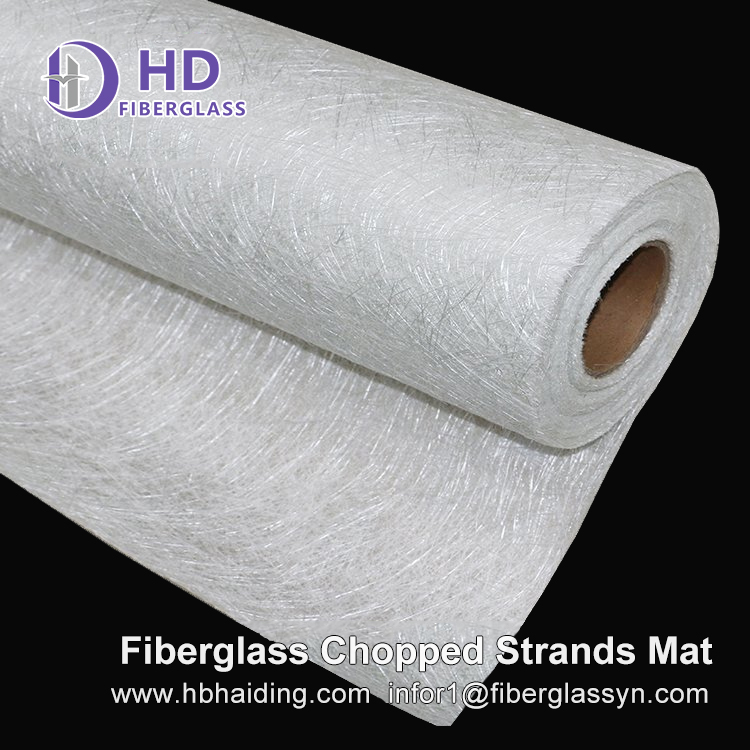 Glass fiber chopped strand mat used for all kinds of FRP products fiber glass factory in Ethiopia