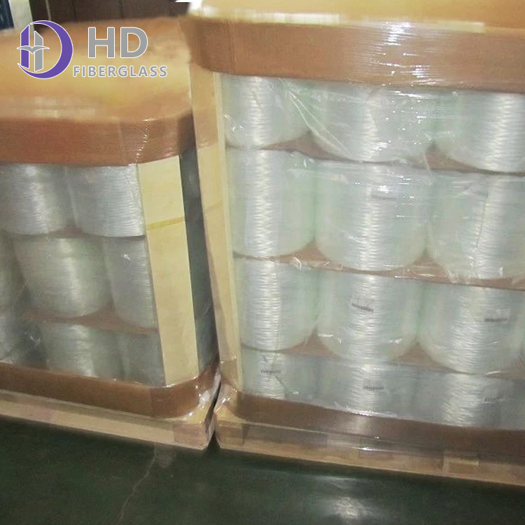 Glass fiber roving for winding can be used to make pipes