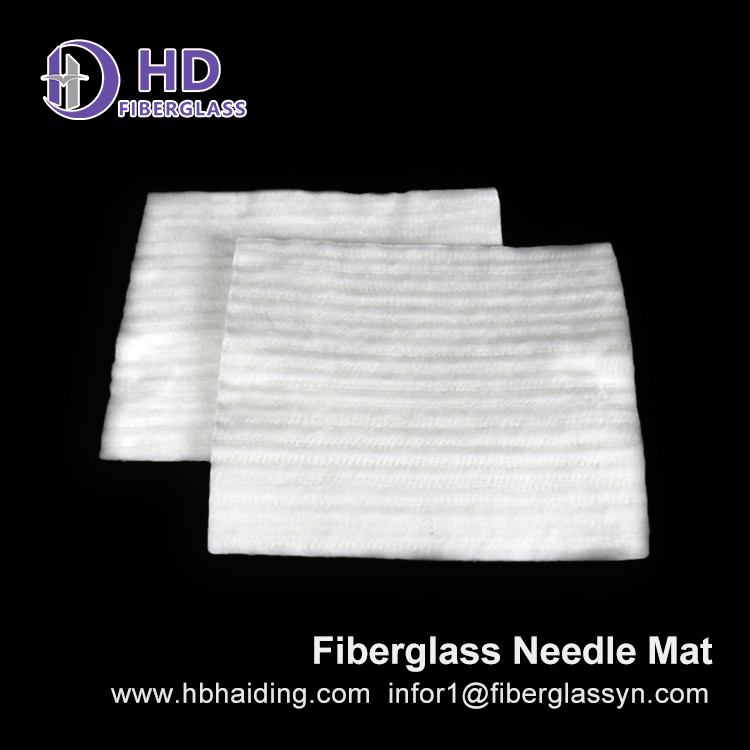 High Quality Thermal Insulation E-glass Fibreglass Needled Mat