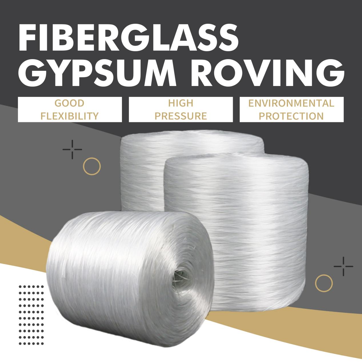 fiberglass gypsum roving