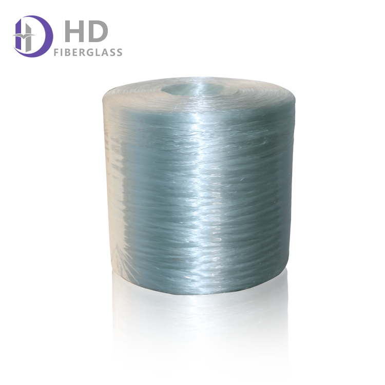 Hot Sale Excellent Surface Prformance Well Chopped Performance Good Distribution Anti-static Used for Tent Pole Fiberglass Direct Roving