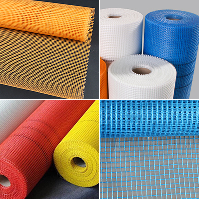 Glass Fiber Mesh Fabric Alkali Resistant Reinforcement EPS Board
