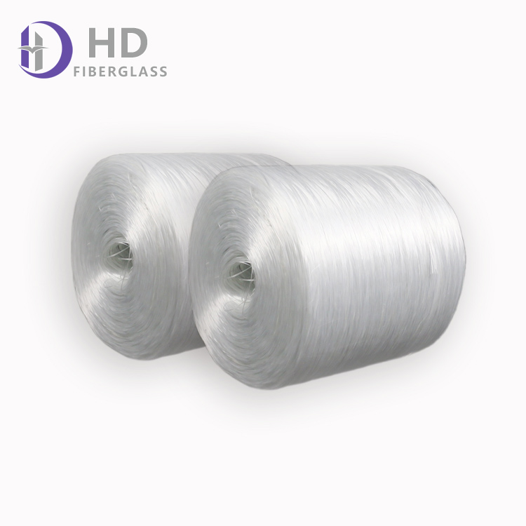 Factory Wholesale Good Toughness Excellent Transparency Finished Product Offers Light Weight Glass Fiber Gypsum Roving