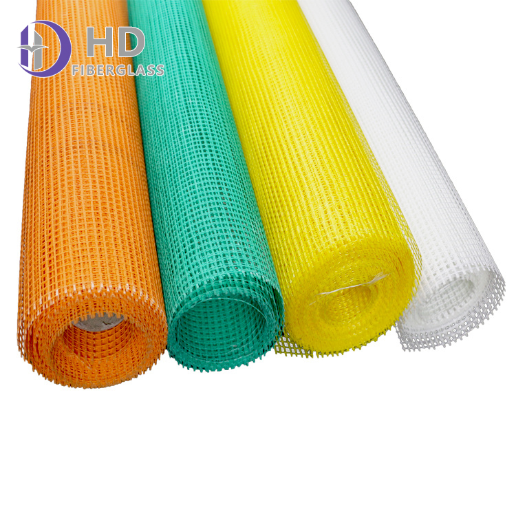 Fiberglass mesh resistant to other chemical corrosion soluble in styrene