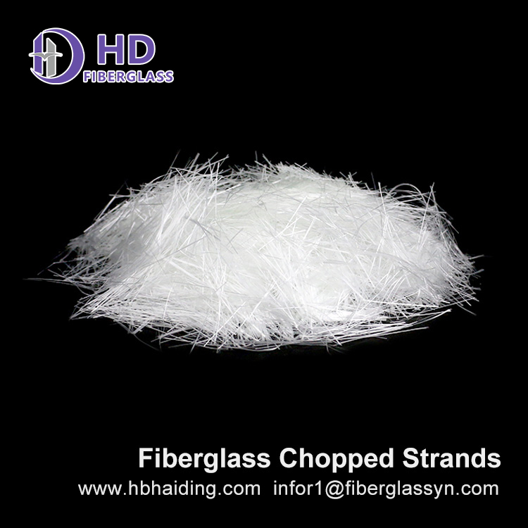 Glass fiber chopped strands for needle mat 