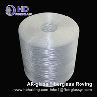 Alkali resistant fiberglass roving zro2 14.5% or 16.5% building materials