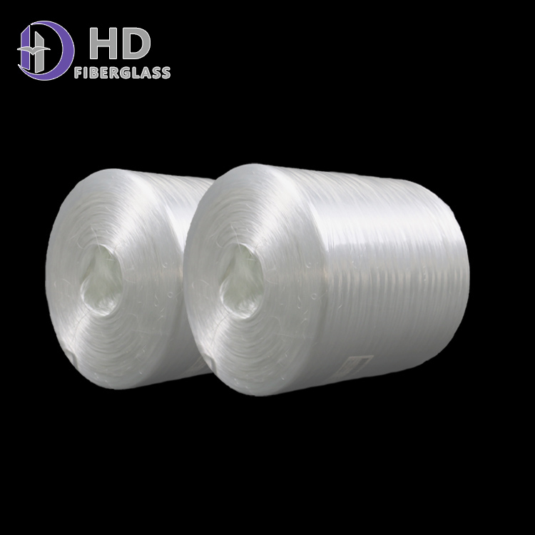 High Strength Good Cutting Dispersion Good Toughness Good Compatibility With Resin Glass Fiber Panel Roving