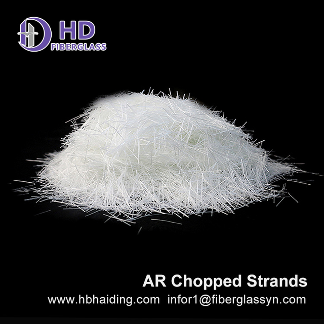 AR-glass Fiberglass Chopped Strands 12mm 24mm Hot Sales Price of Glass Fiber