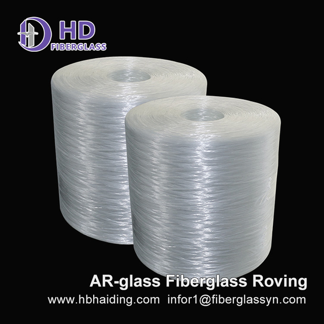 AR Glass Fiber Roving ZrO2 16.5% for GRC Building Factory Direct Supply