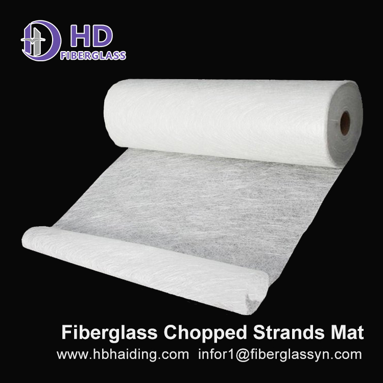 Glass fiber chopped mat with fast resin penetration how to make fiber glass