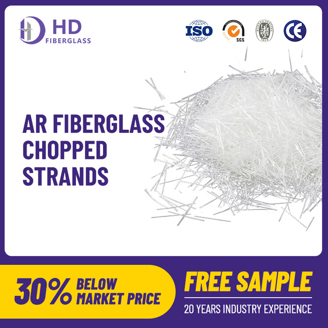 AR Fiberglass Chopped Strands for GRC