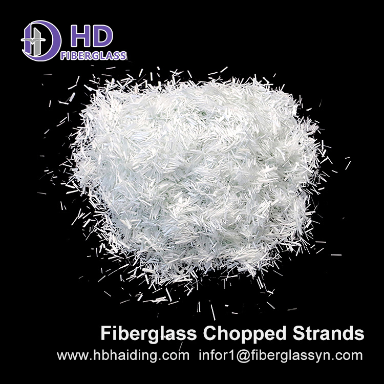 Fiberglass Chopped Strands for Fibre Reinforced Concrete 12mm 24mm