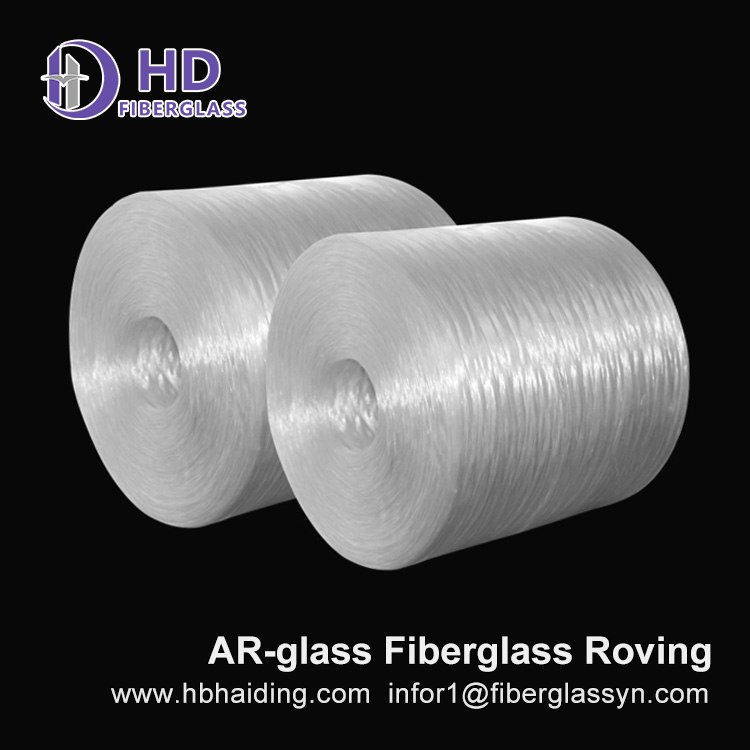 China Manufacturer Wholesales AR-glass Fiber Roving 2400/2500tex