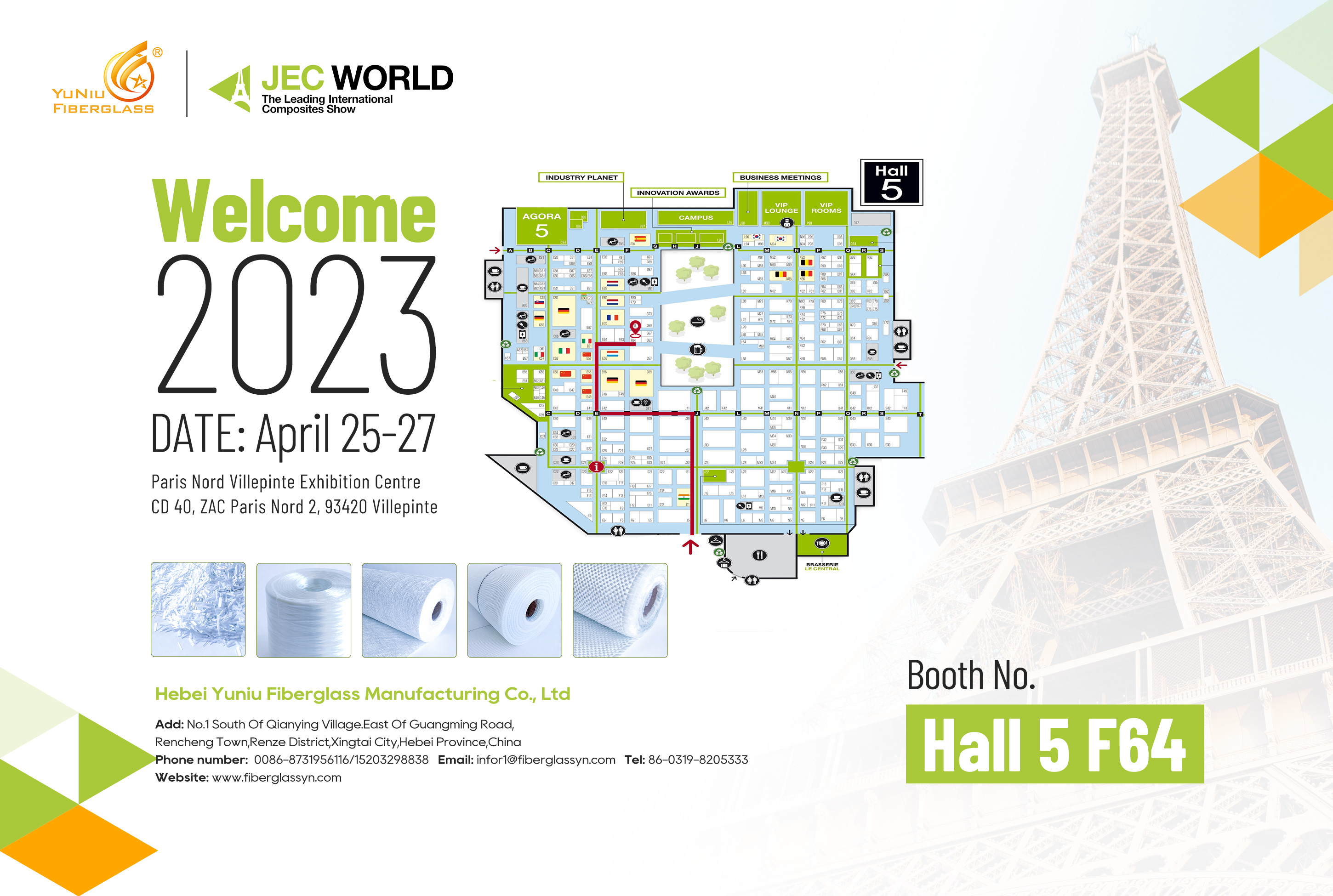 We will go to JEC World 2023