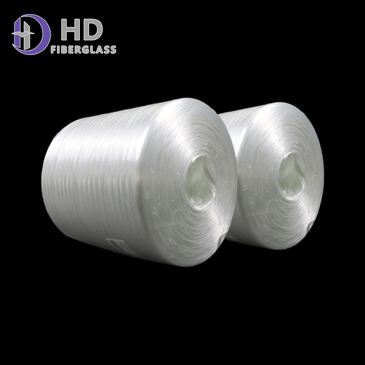 Fast Wet Through And Complete Wet Out High Strength And Good Toughness Glass Fiber Panle Roving 