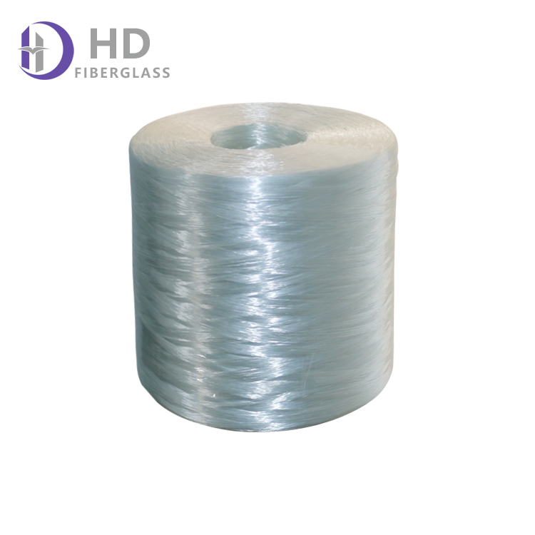 Tex2400 Manufacturer Direct Sales Compatible with Unsaturated Polyester Resins Hot Sale Spray Up Fiberglass Roving