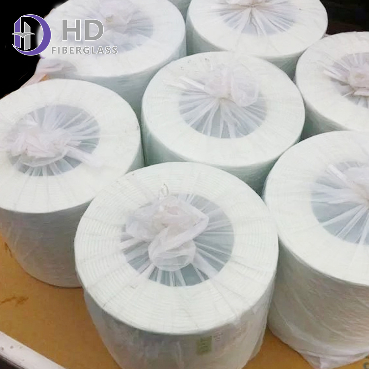 High Quality Manufacturer Direct Sales TEX1200 Tex2400 TEX4800 TEX9600 Used for Tabernacles Fiberglass ECR Roving 