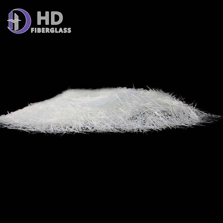 China Manufacturer Low Temperature Crack Resistance Prolong The Life of The Road Fiberglass AR Chopped Strands