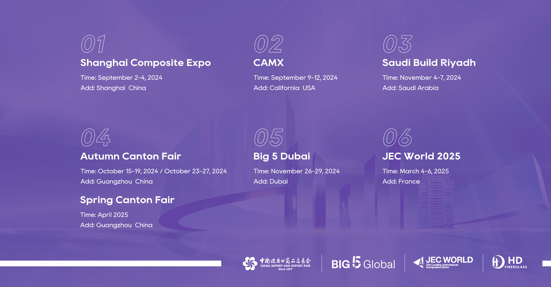 2024-2025 Trade Show Forecast