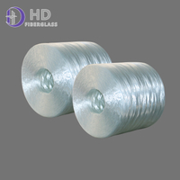 Manufacturer Wholesale Compatible with Vinyl Ester Resin Used for Producing Sanitary Ware Fiberglass Spray Up Roving