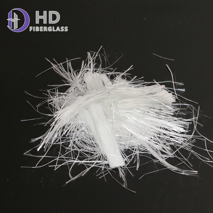 High Surface Quality Excellent Strand Integrity Suitable for Reinforcing Thermoplastics Fiberglass Chopped Strands for Needle Mat