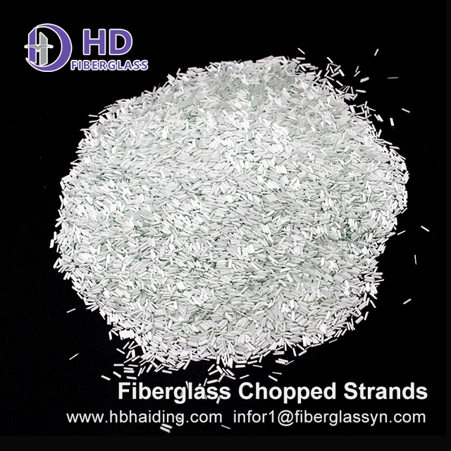Low Price Raw Material Fiberglass Chopped Strands Reinforced PP E Glass Fiber