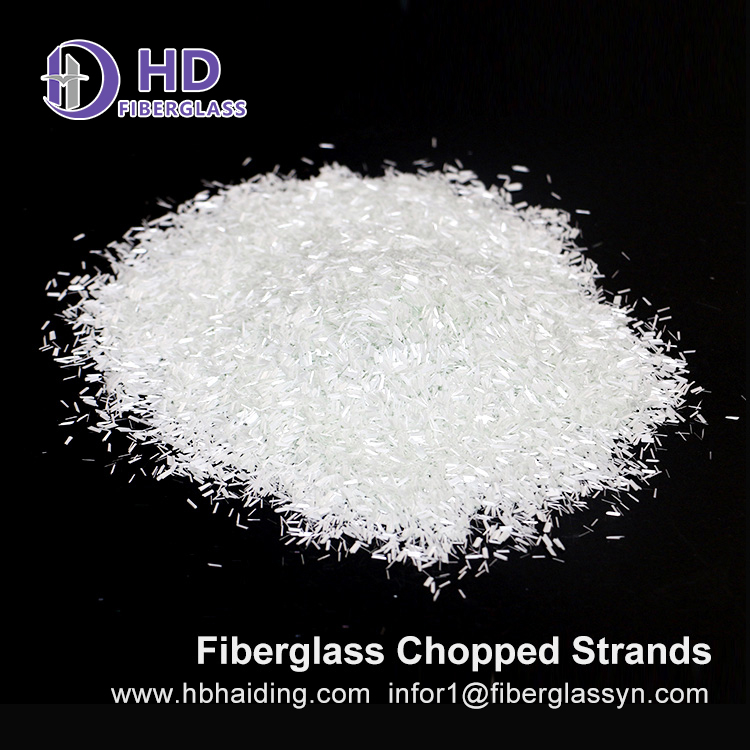 Fiberglass Chopped Strands for PP/PA 3/4.5/6mm Best-selling