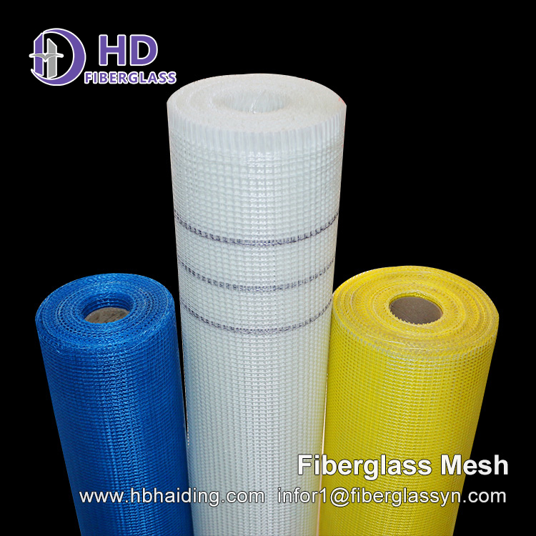 A grade glass fiber mesh for waterproofing 45g 75g fiberglass mesh