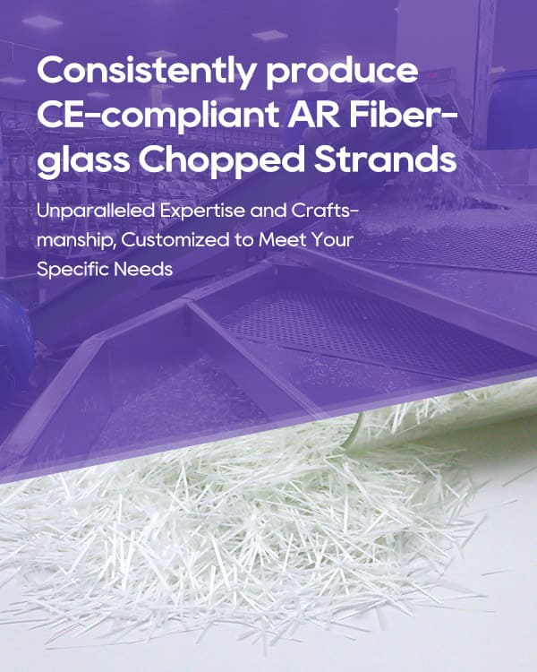 AR fiberglass chopped strands manufacturer