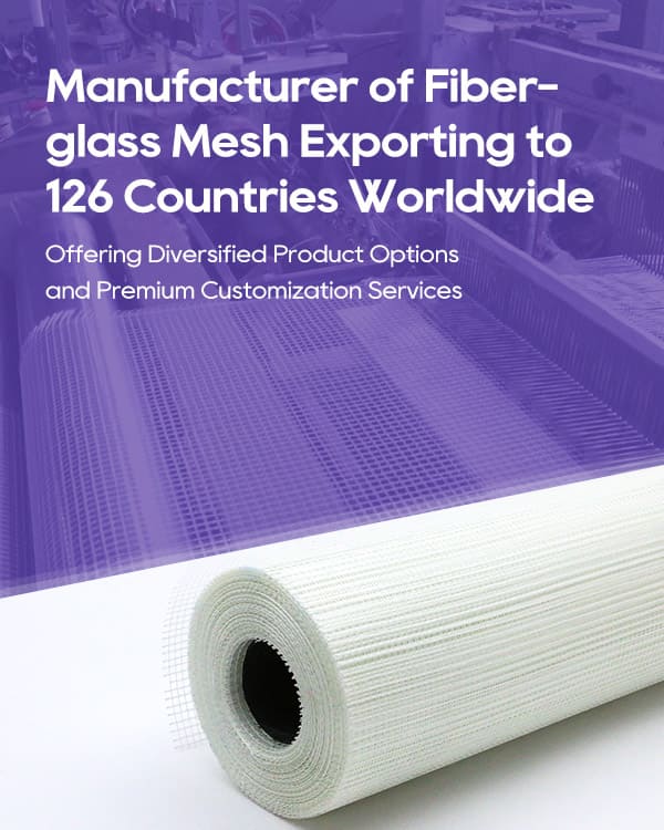 Fiberglass mesh manufacturer