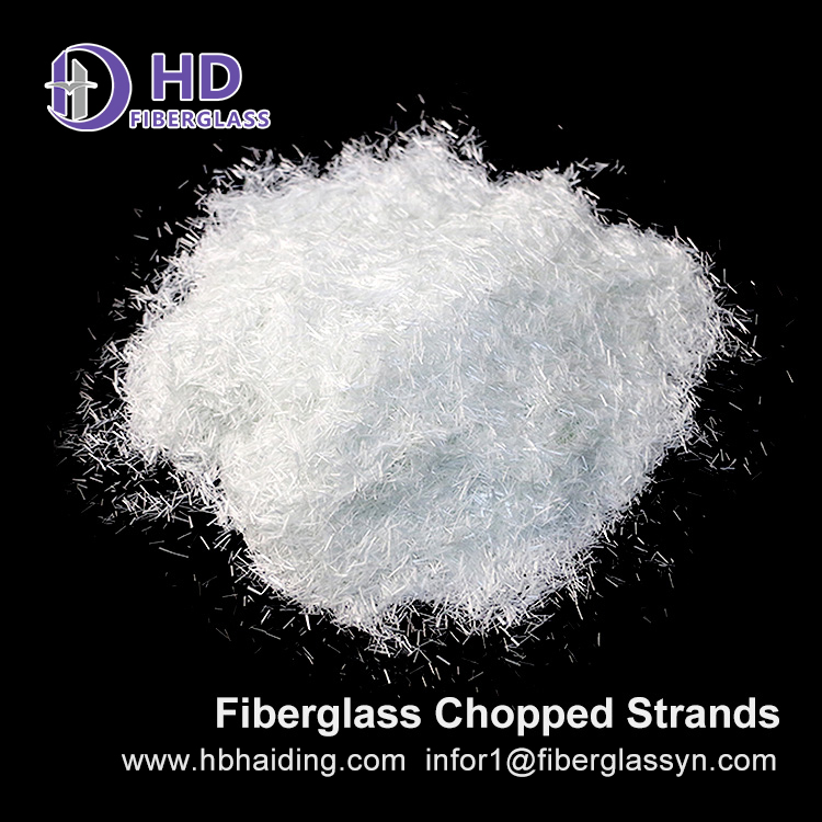 High Quality Fiberglass Chopped Strands Used in Break Pads 3mm