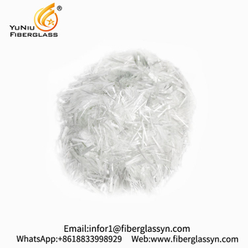 Supplied by manufacturer fiberglass chopped strands Suitable for Mechanical products