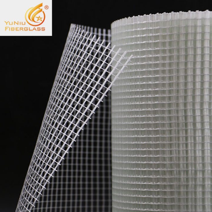 Strong adhesion with resin Good dimensional stability Fiberglass mesh