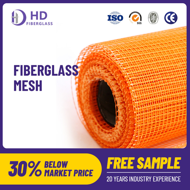 high quality fiberglass mesh for plastering 75g 90g