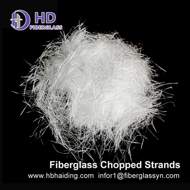 Fiberglass Chopped Strands for Needle Mat Chopped From Fiberglass Yarn