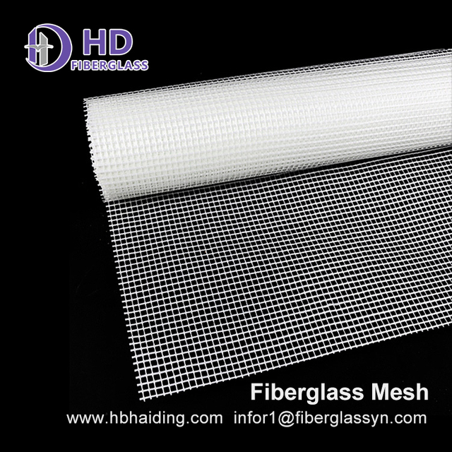 Fiberglass Mesh 130g 145g 160g 5x5 Glass Fiber Net 1x50m for Wall EIFS Stucco Mosaic Marble