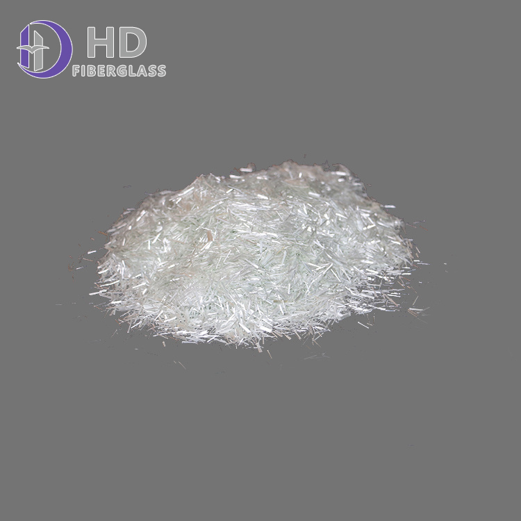 Hot Sale Best Cost Performance High Mechanical Strength Base Material for Plastic Flooring Fiberglass Chopped Strands for Concrete