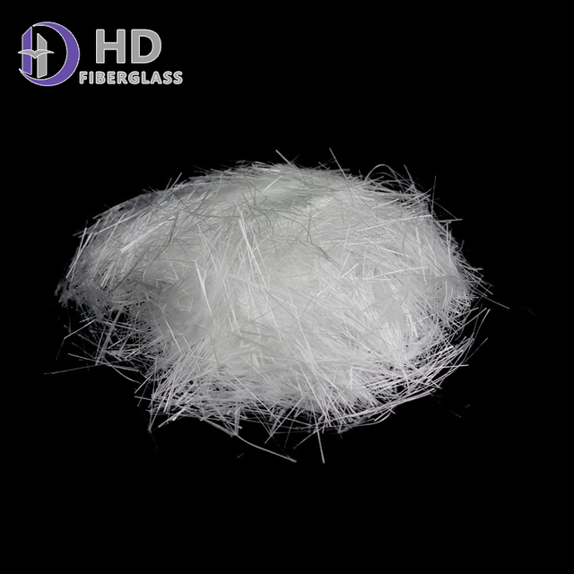 Hot Sale High Mechanical Strength High Quality And Inexpensive Good Flowability Fiberglass Chopped Strands for Needle Mat