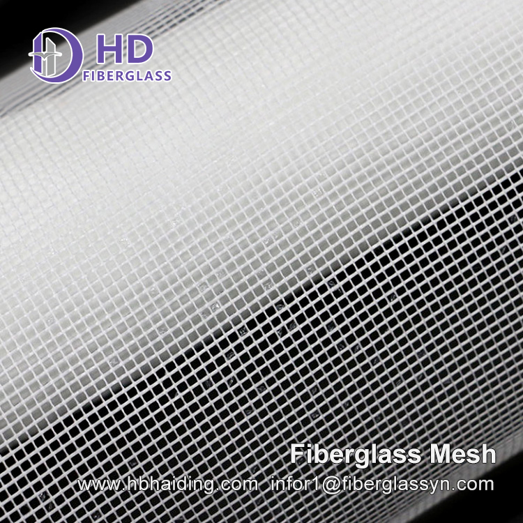 4*4mm 5*5mm160g Alkali Resistant Fiberglass Mesh for Mosaic Made in China