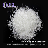 AR Glass Fiber Chopped Strand for Concrete/cement/plaster