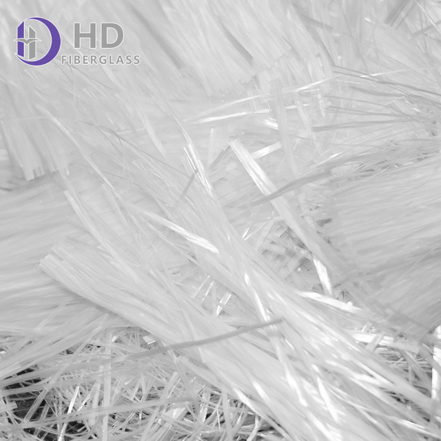 Good Flowability Suitable for Reinforcing Thermoplastics Excellent Strand Integrity Fiberglass Chopped Strands for Needle Mat