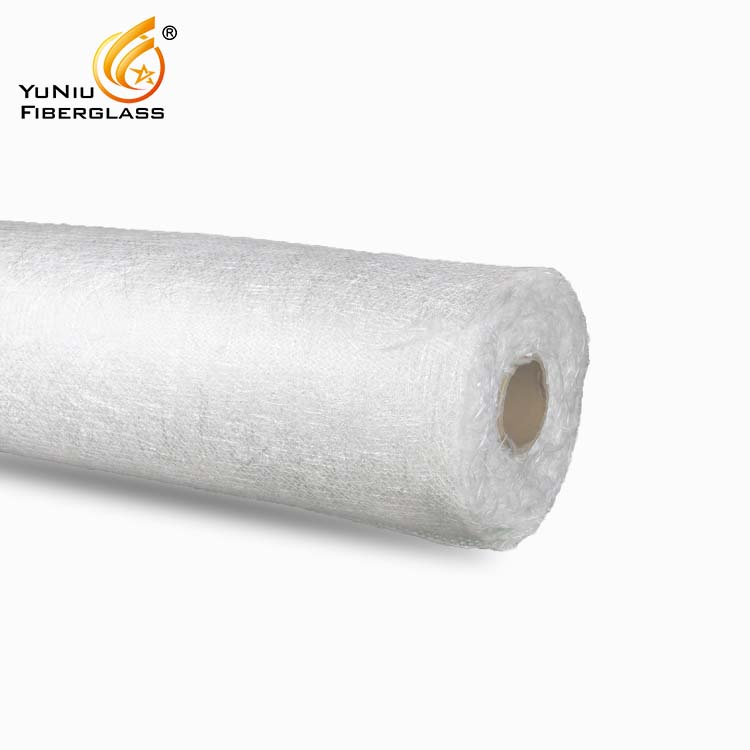 High quality glass fiber chopped mat produced by continuous sheet forming process