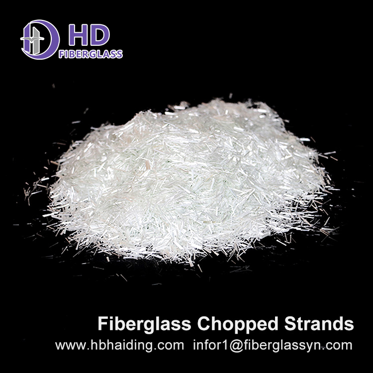 Fiberglass Chopped Strands for Fibre Reinforced Concrete 12mm 24mm