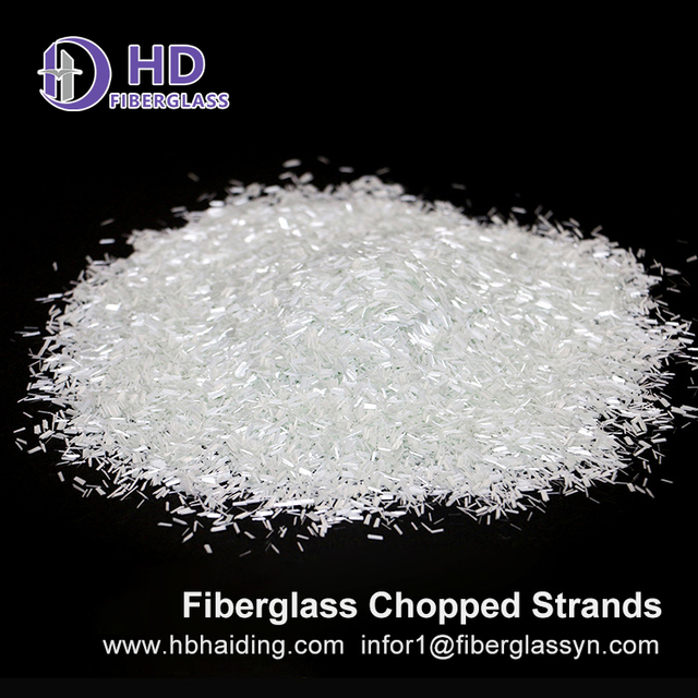 fiber glass material Fiberglass Chopped Strands for PP PA E-glass