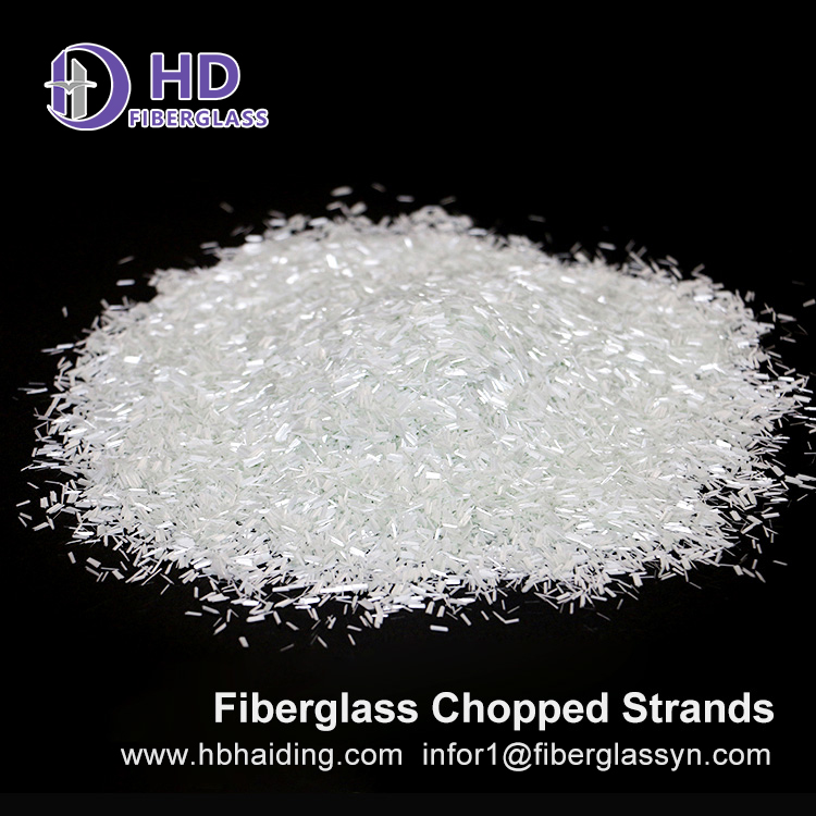 Chopped Strands 4.5mm for PP PA PE PVC PBT ABS AS Glass Fiber Chopped Strand
