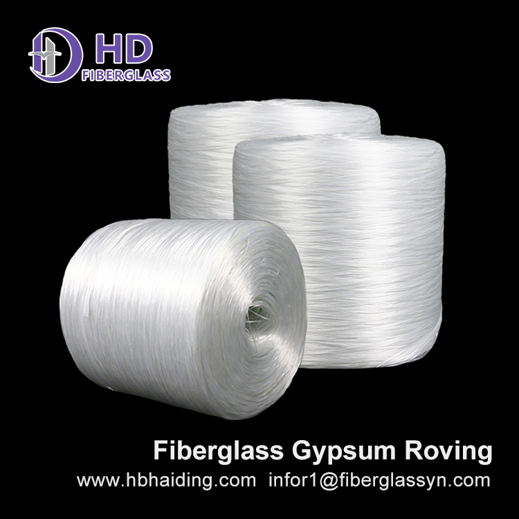 China Manufacture Glass Fiber Rovings Assembled Roving For Gypsum