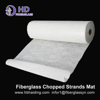 100-600gsm Jushi E-glass Fiber Powder Chopped Strand Mat for FRP Reinforcement