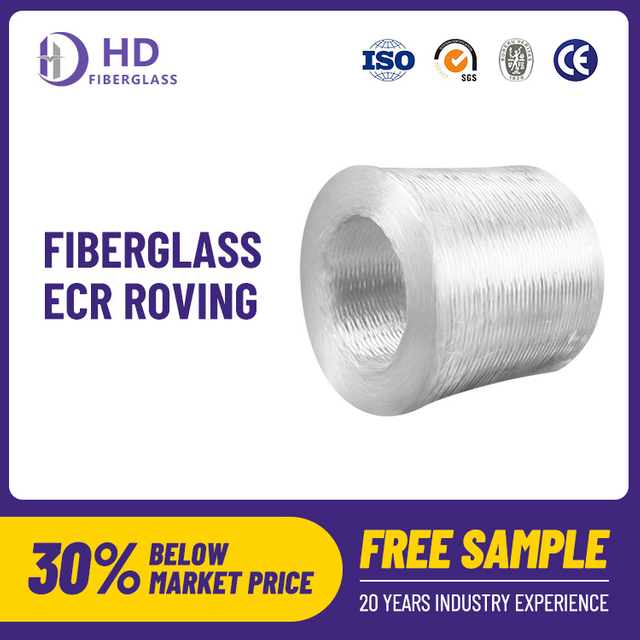 fiberglass ECR direct roving for pultrusion supplier 2400tex 4800tex high quality low price